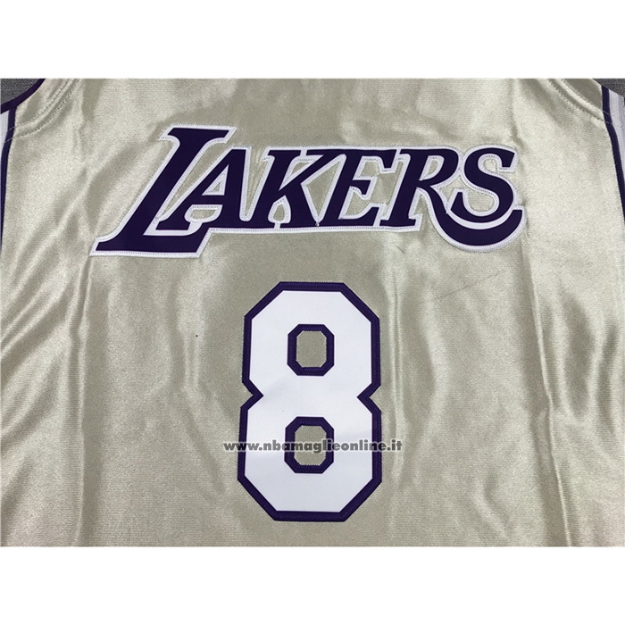 Maglia Los Angeles Lakers Kobe Bryant #8 Hardwood Classics Hall Of Fame 2020 Or